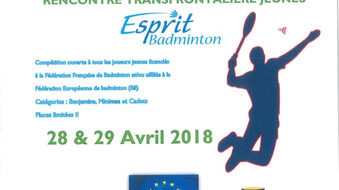 Affiche Rencontre Transfrontalière Jeunes 2018